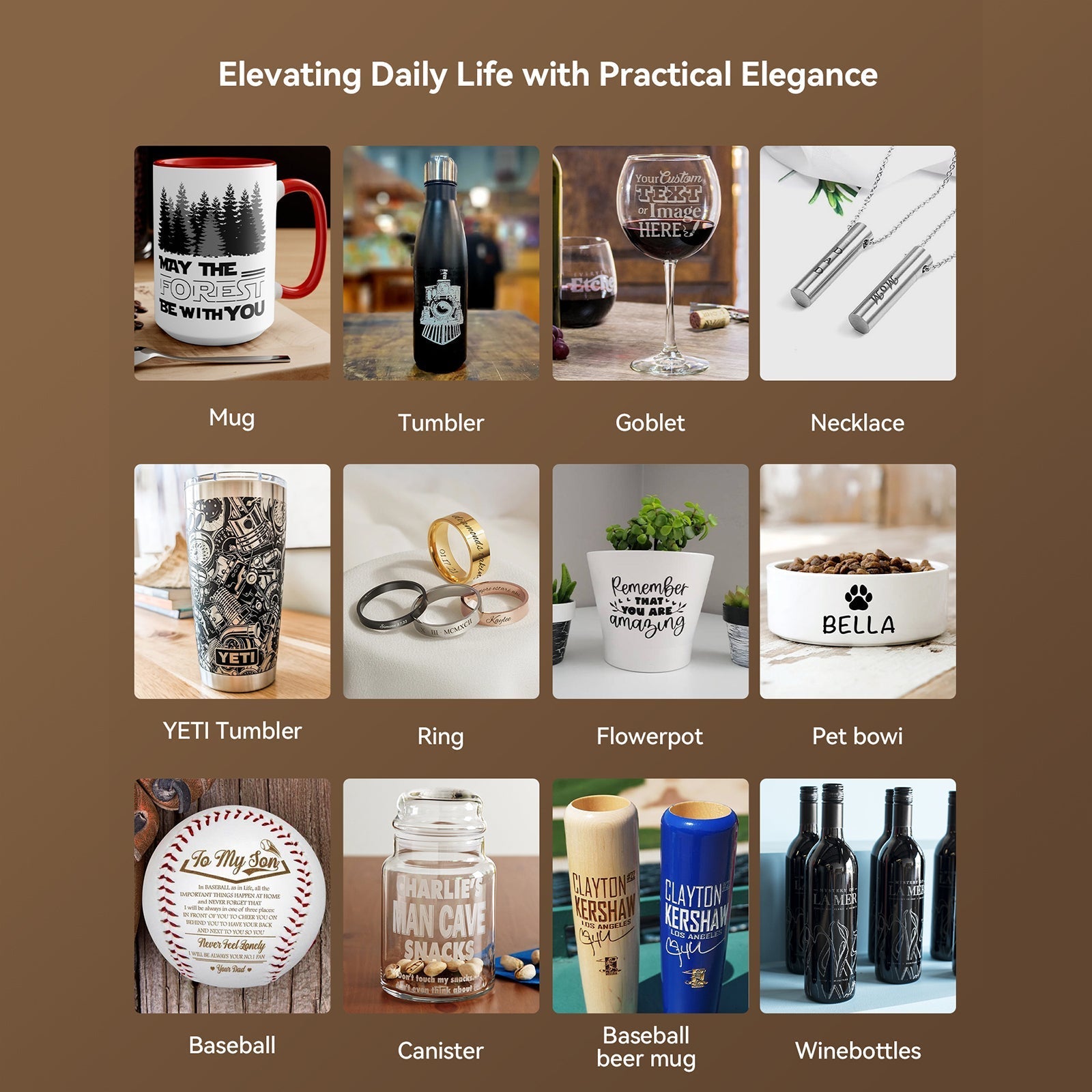 Portabrocas giratorio Atomstack R8