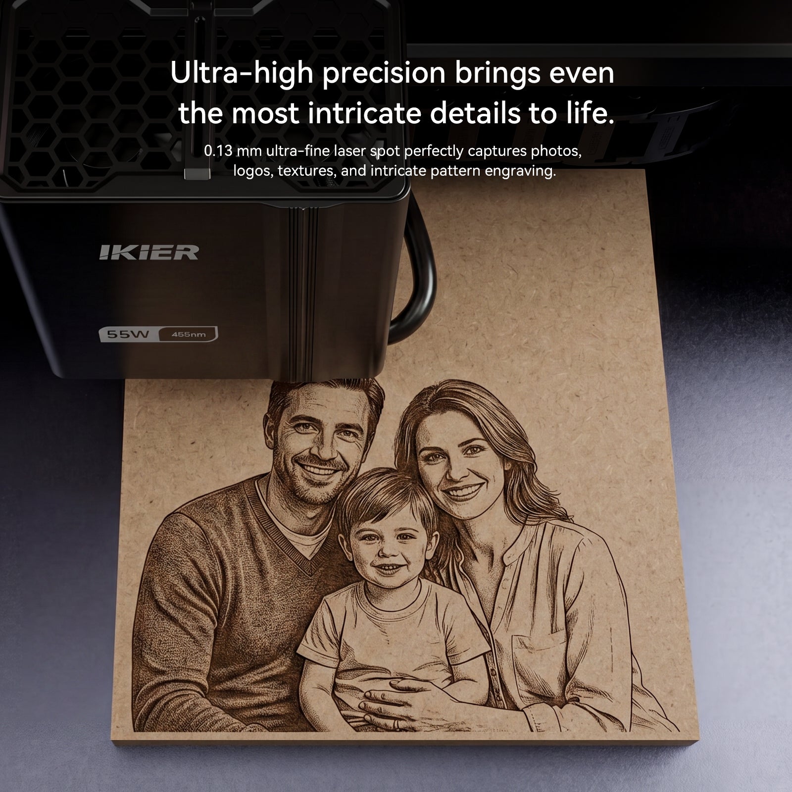 grabador láser iKier K2 Pro 55W