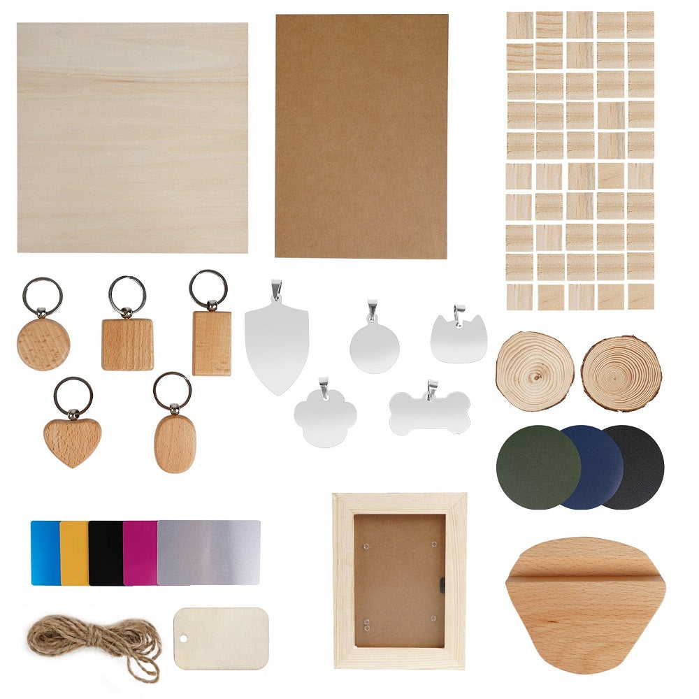 paquete de material láser iKier (73 PCS)