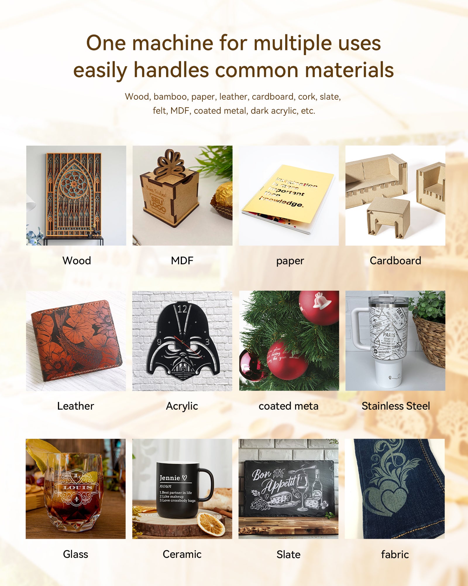 Grabador láser AtomStack Atelier Glavo