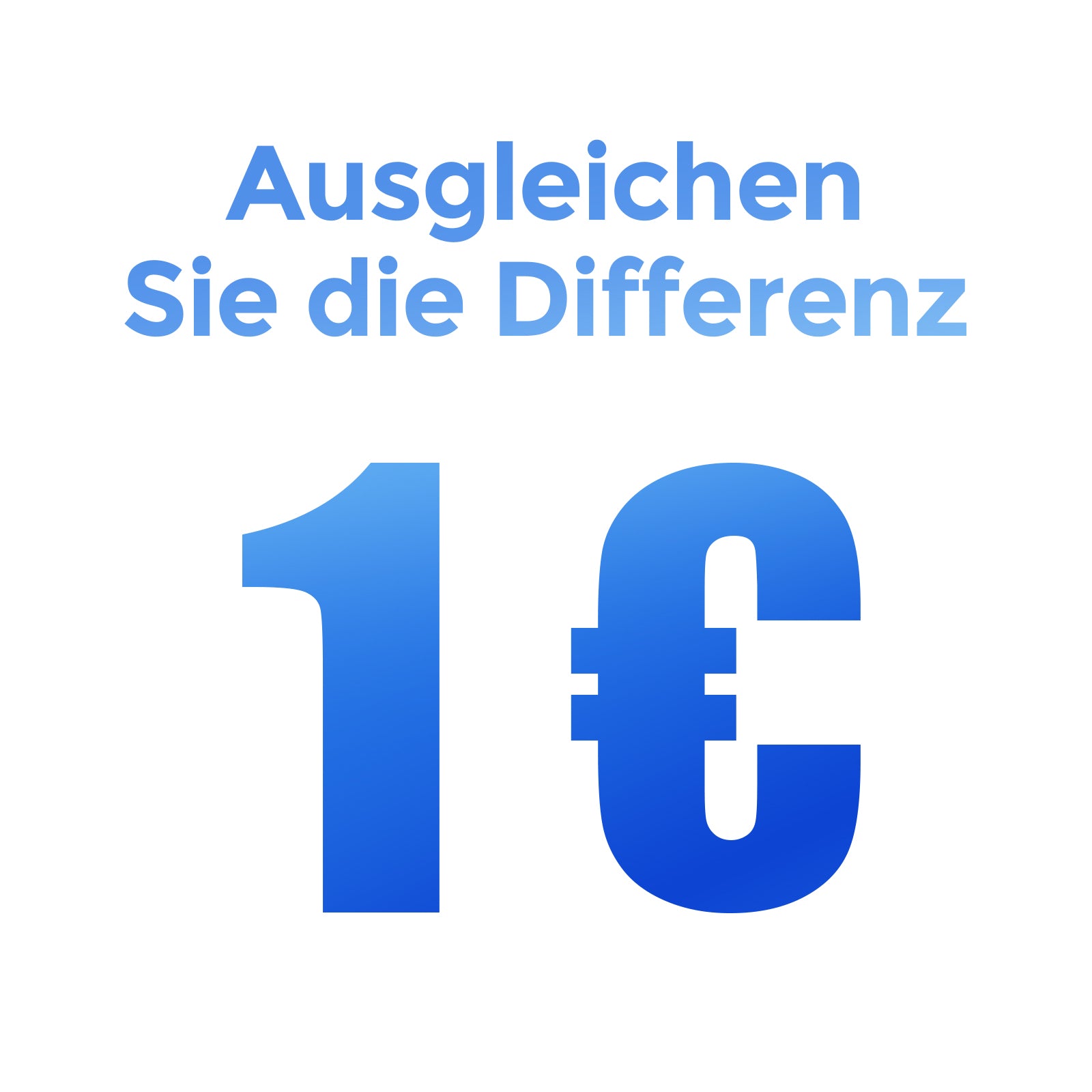 Pague solo por la diferencia de precio