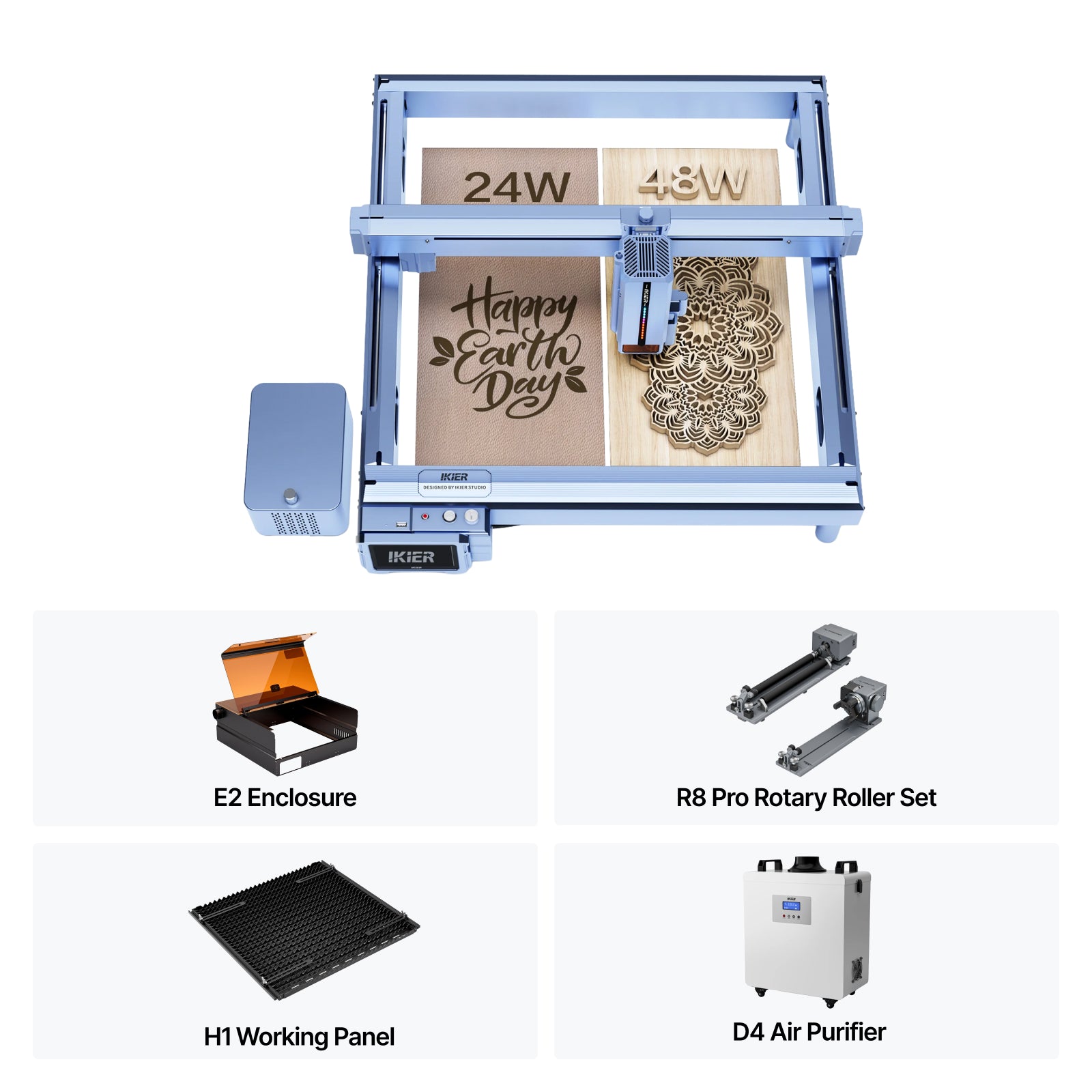 iKier K1 Pro Max 48W Laser Engraver