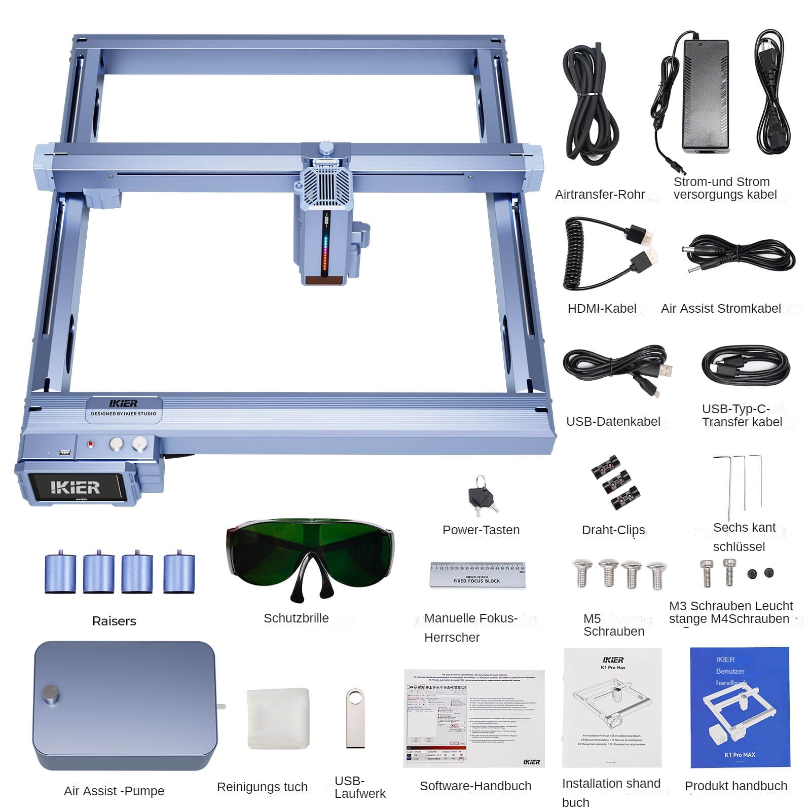 grabador láser iKier K1 Pro Max 48W