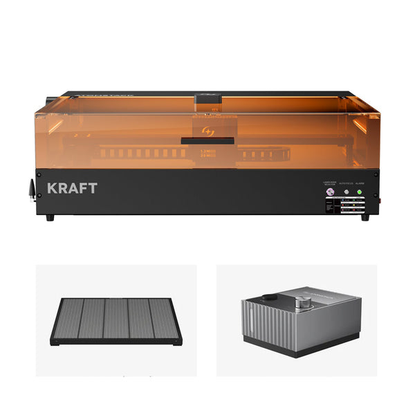 Atomstack Kraft Grabador Láser Dual de 20W con IR de 1,2W para Metal y Madera