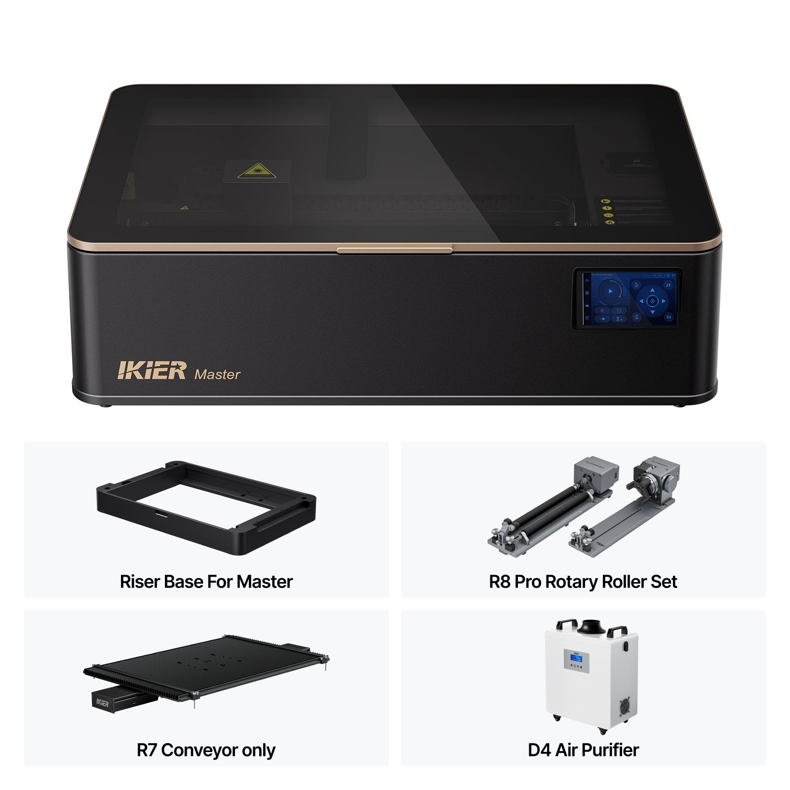 cortadora láser de CO2 iKier Master 50W