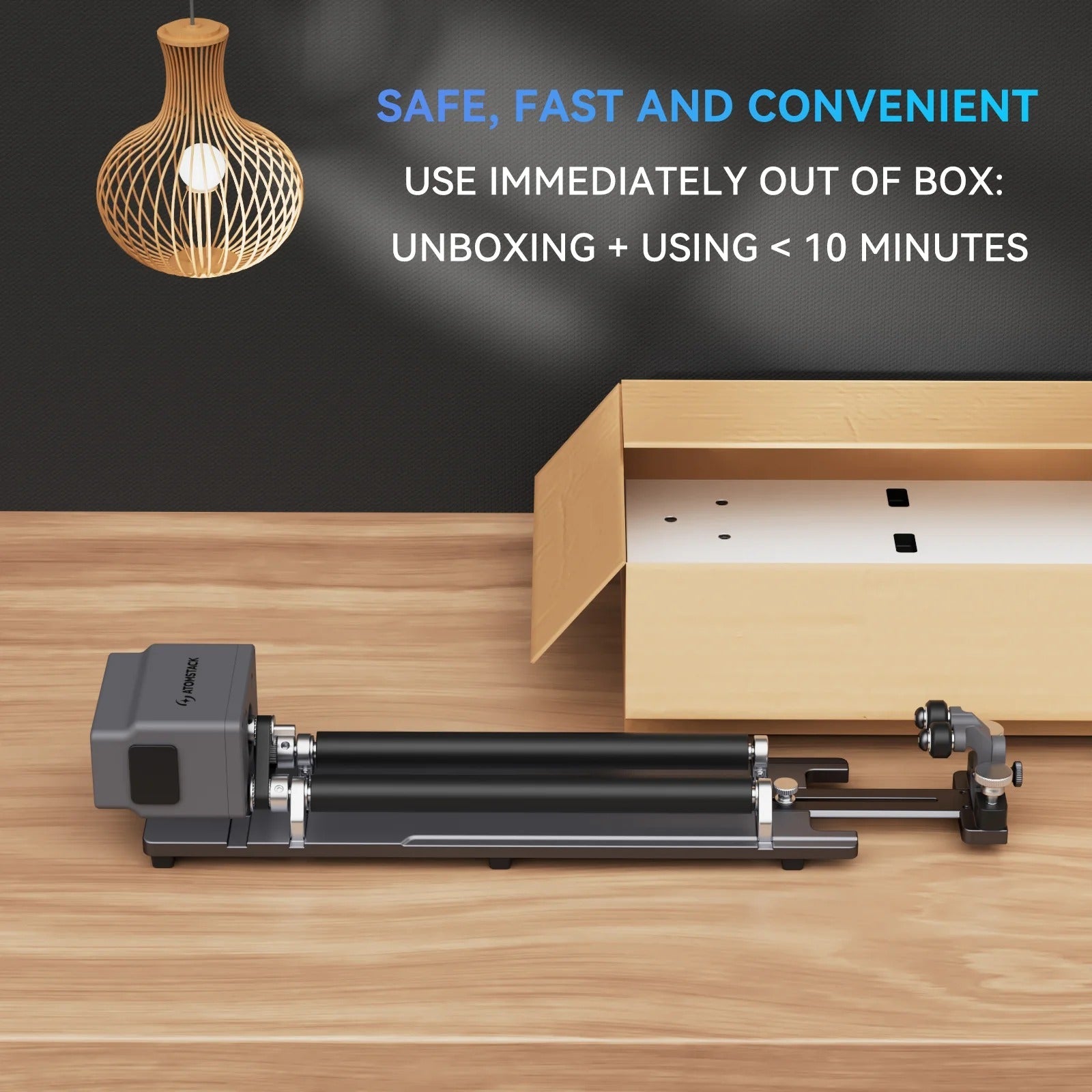 Rodillo giratorio Atomstack R6