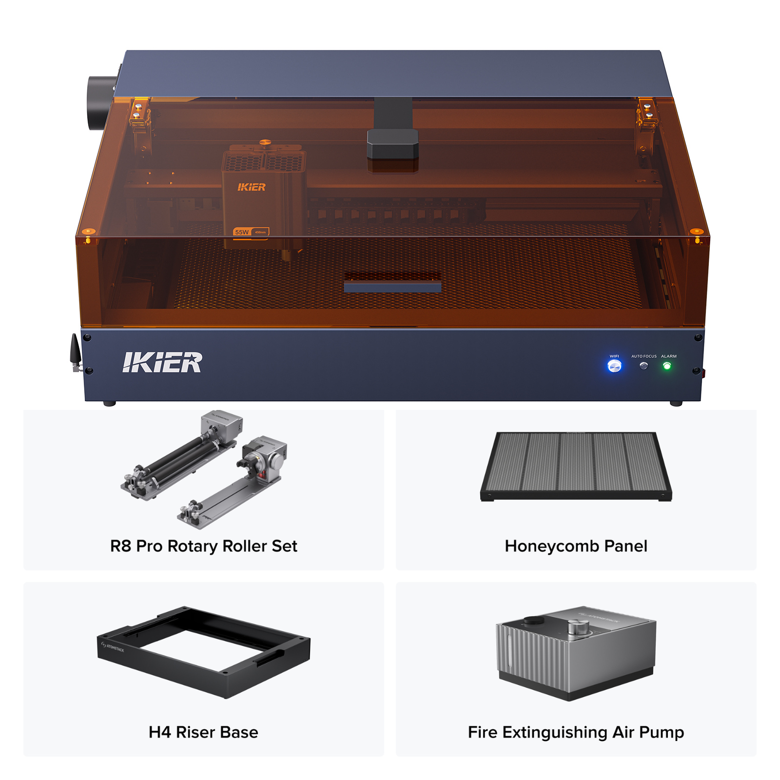 grabador láser iKier K2 Pro 55W