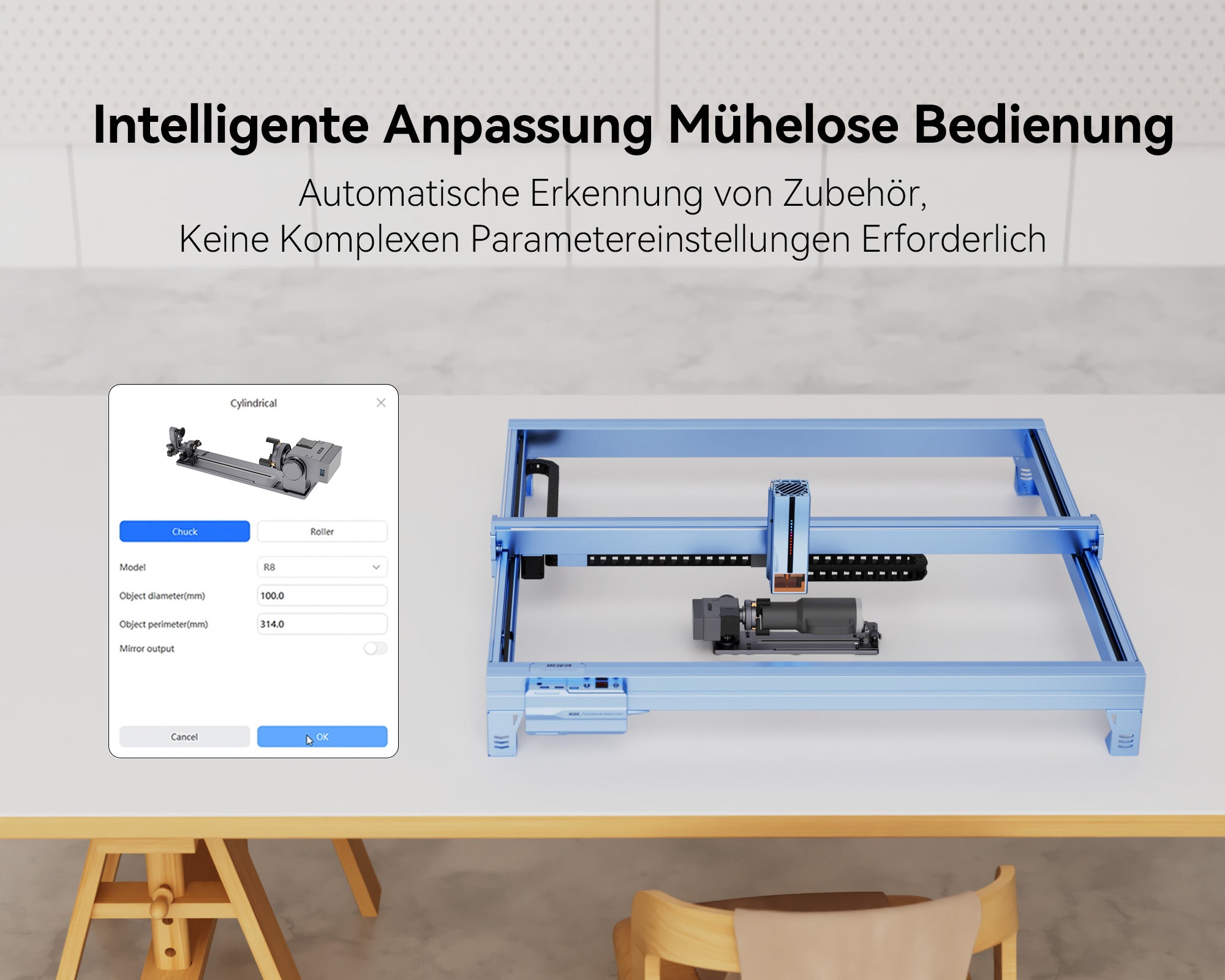 grabador láser iKier K70 Max