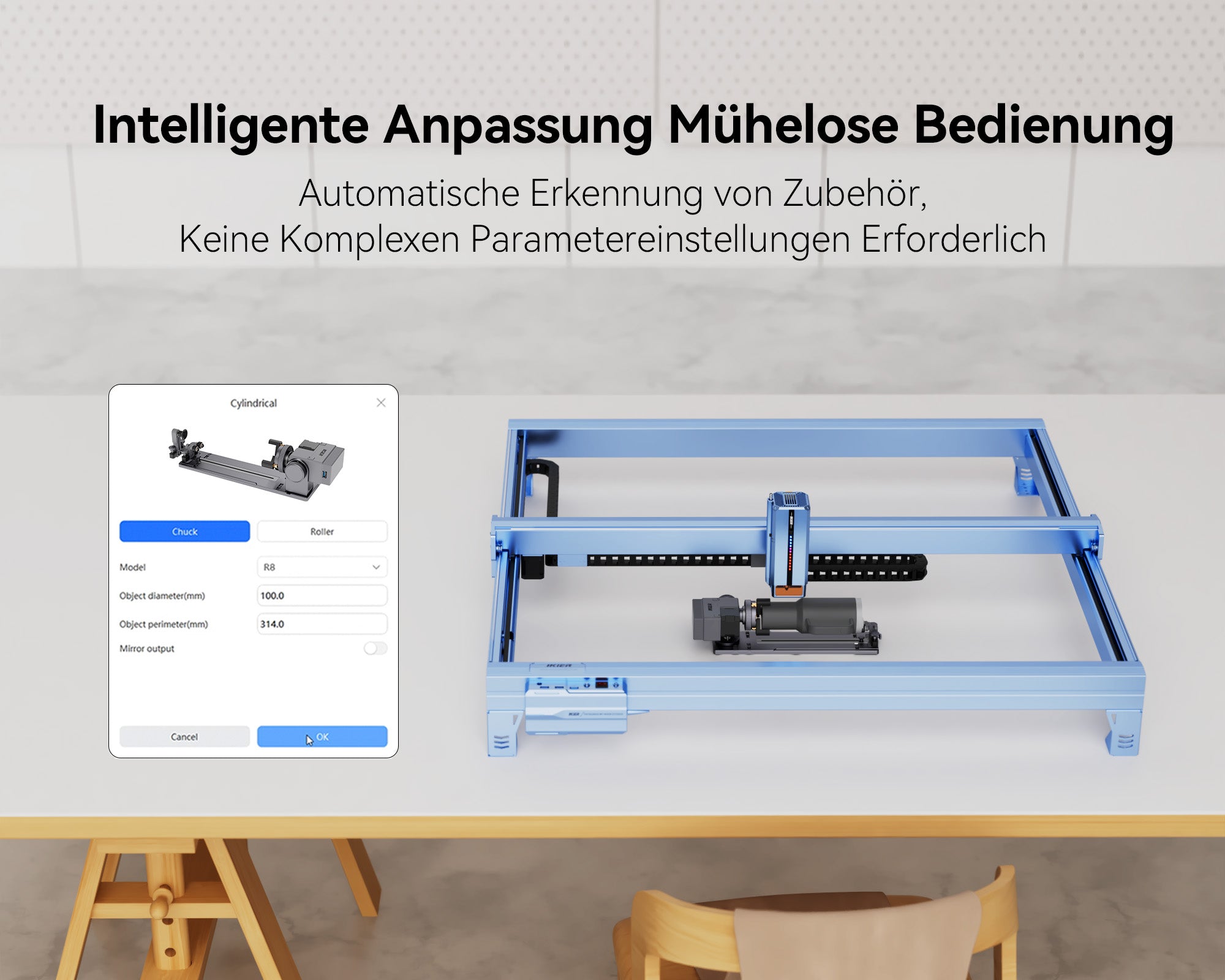 grabador láser iKier K40 Max