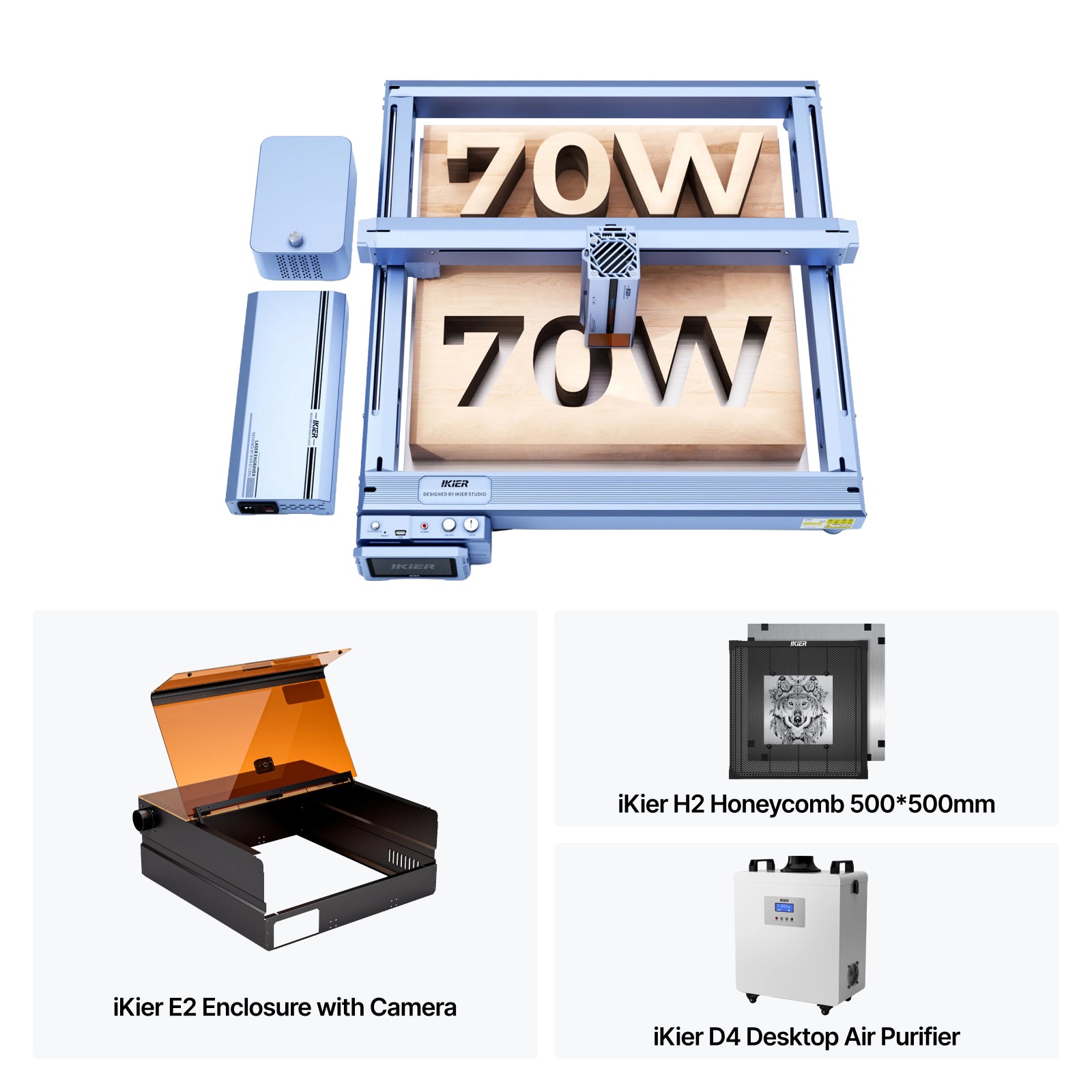 grabador láser iKier K1 Pro Max 70W