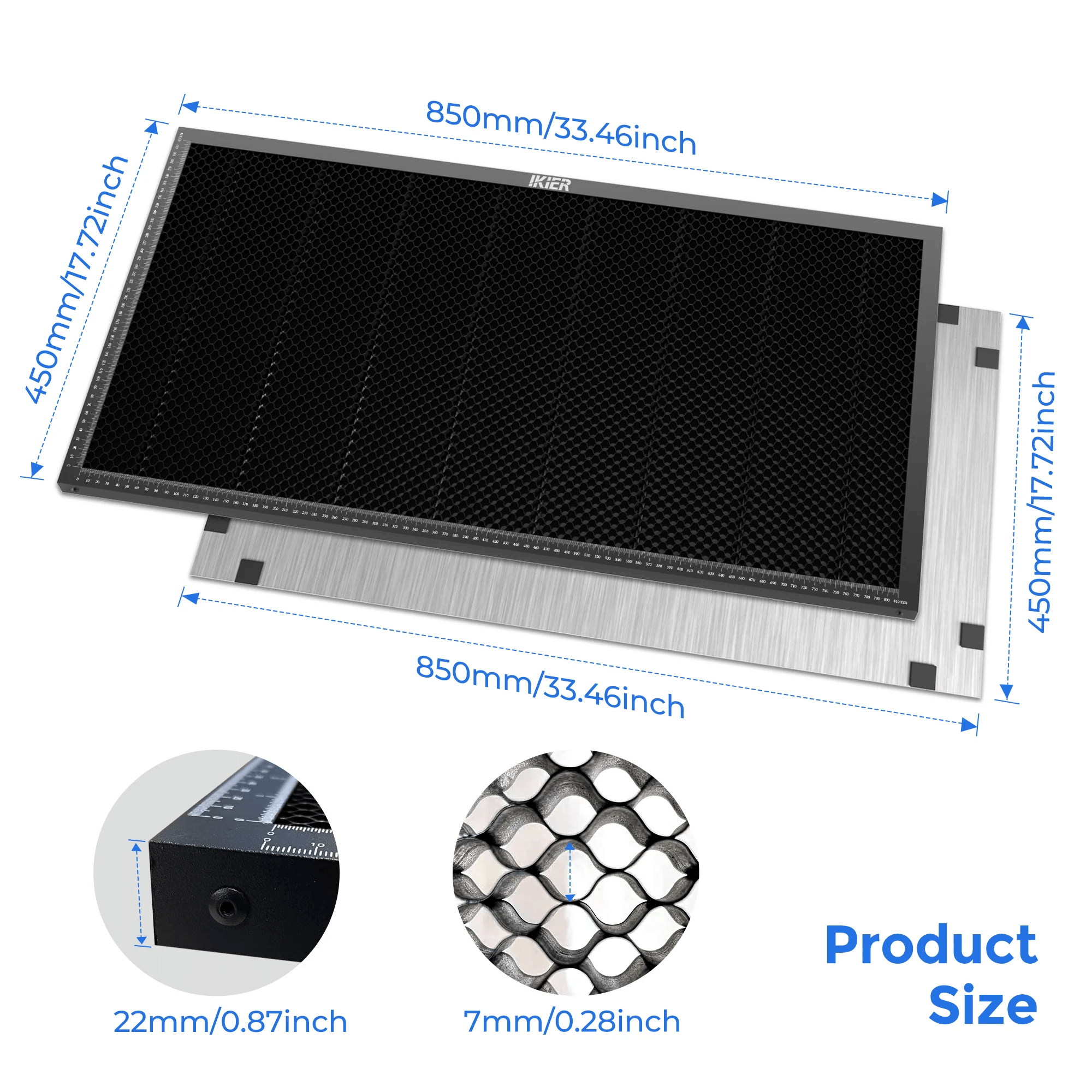 iKier H3 Honeycomb 850*450