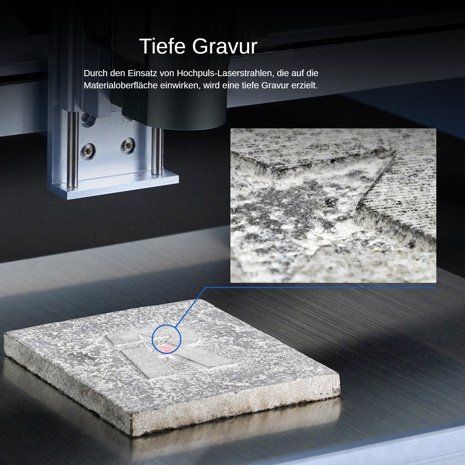 grabador láser de fibra iKier K1 Pro 1064nm 20W