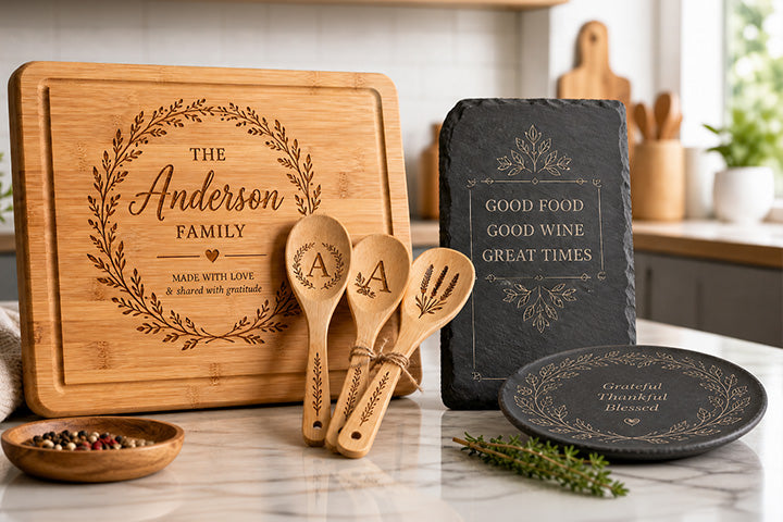 Engraved kitchenware